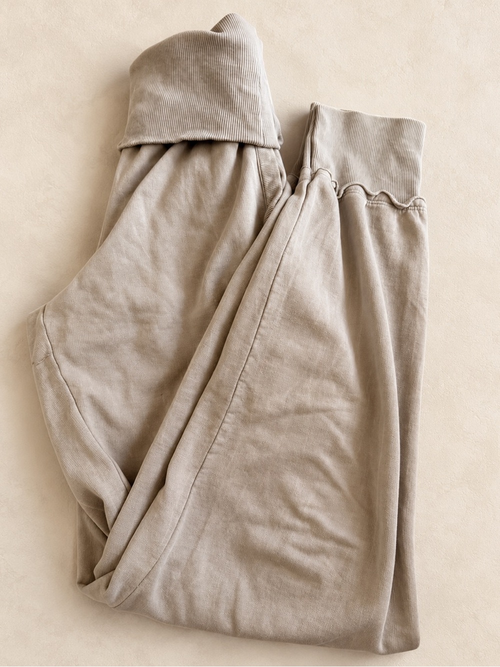 Young Fabulous & Broke Women's Drawstring Track Pants - Beige